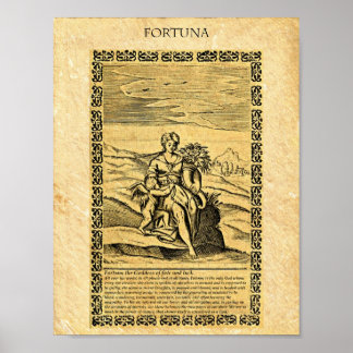 GODDESS FORTUNA POSTER