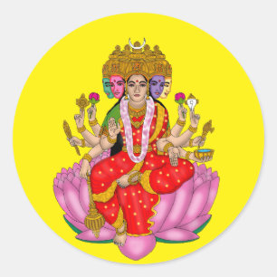 Goddess Gayatri Sticker