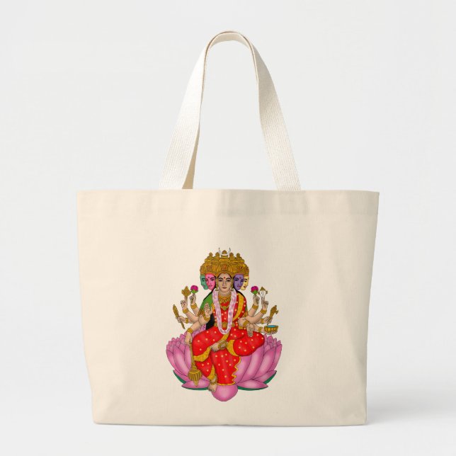 Goddess Gayatri Tote Bag (Front)