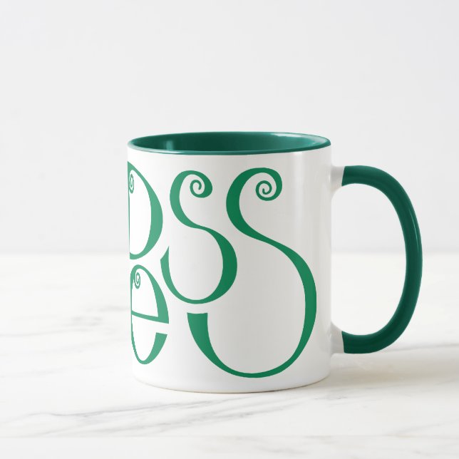 Goddess green Mug (Right)
