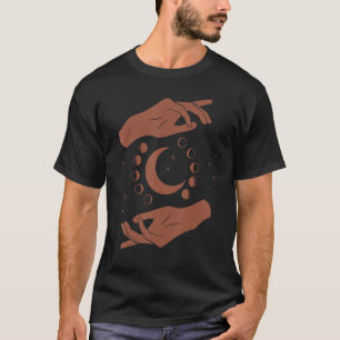 Goddess Healing Hands Moon Light Worker T-Shirt