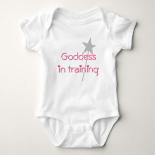 Goddess in training baby baby bodysuit