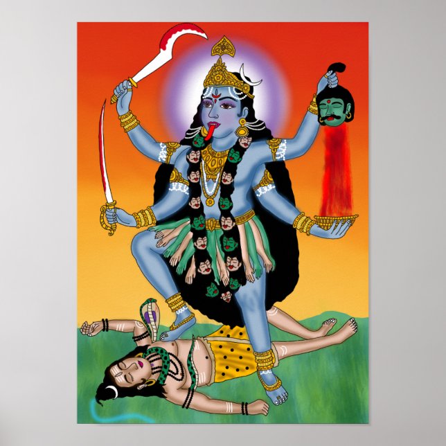Goddess Kali Poster (Front)