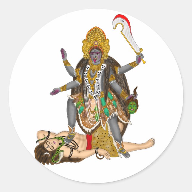 Goddess Kali Stickers (Front)