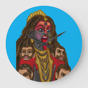 Goddess Kali Wall Clock
