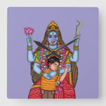 Goddess Kali Wall Clock