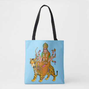 Goddess Kushmanda Tote Bag