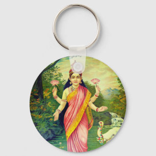 Goddess Lakshmi Key Ring