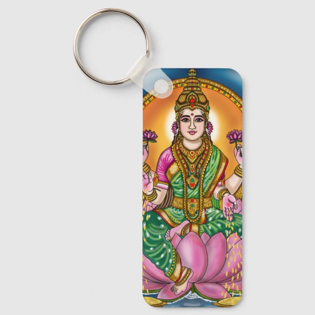 Goddess Lakshmi Keychain (Front)
