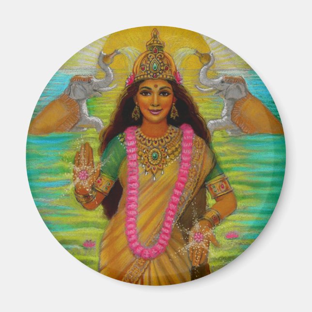 Goddess Lakshmi Magnets (Front)