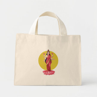 Goddess Lakshmi Mini Tote Bag