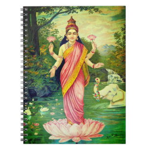 Goddess Lakshmi Notebook