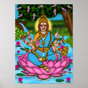 Goddess Lakshmi  Poster