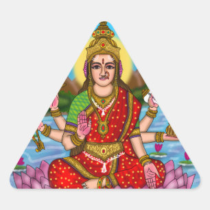 Goddess Lakshmi Sticker