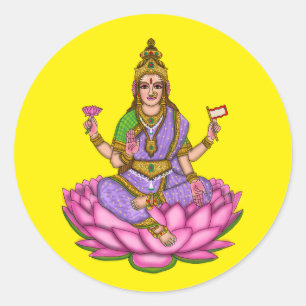 Goddess Lakshmi Sticker
