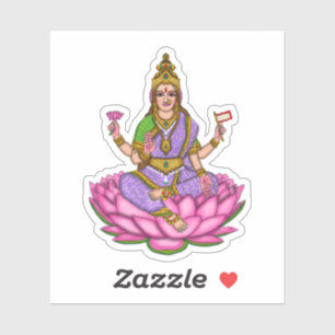 Goddess Lakshmi Sticker