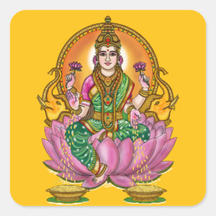 Goddess Lakshmi Stickers