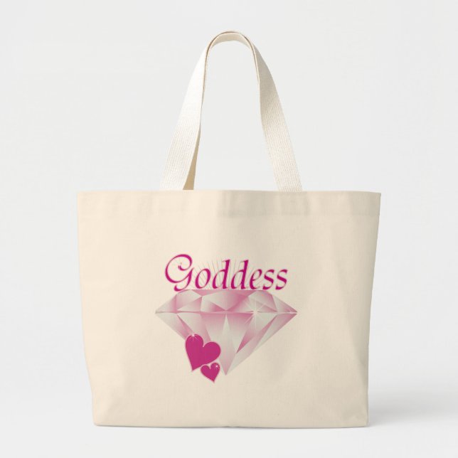 Goddess Large Tote Bag (Front)
