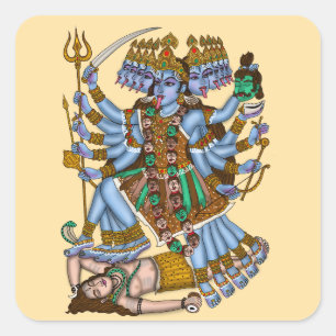 Goddess Mahakali Sticker