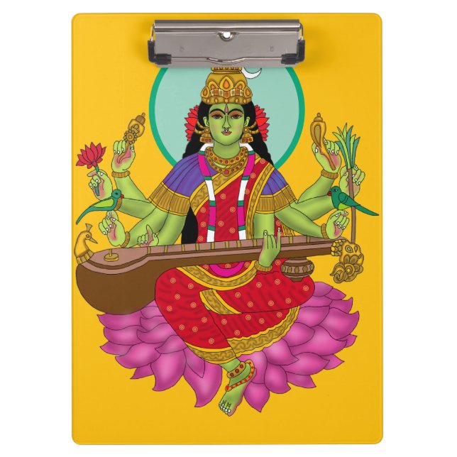 Goddess Matangi  Clipboard (Front)