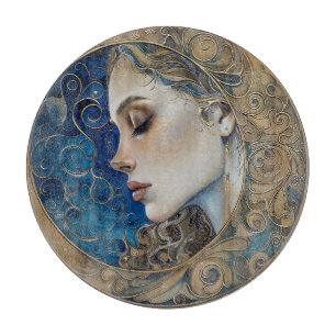 Goddess Moon Cutting Board