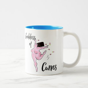 "Goddess of Curves" Two-Tone Coffee Mug