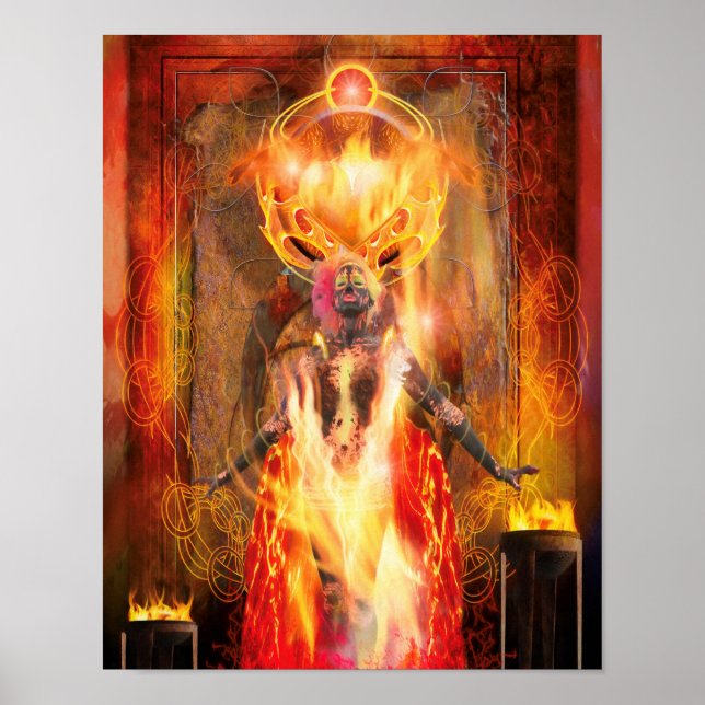 Goddess of Fire PELE Poster (Front)