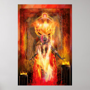 Goddess of Fire PELE Poster
