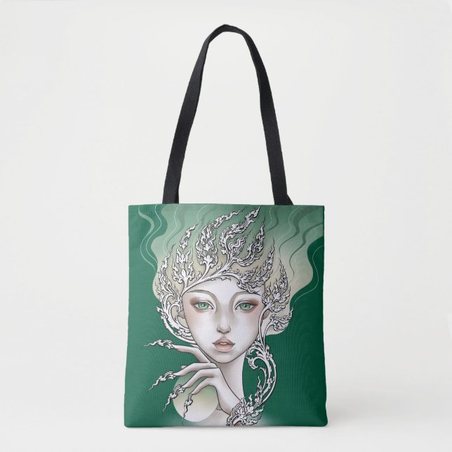 Goddess of Green Trees Bag (Front)