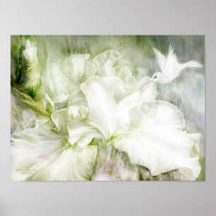 Goddess Of Innocence Iris Art Poster/Print Poster