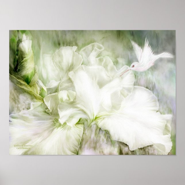Goddess Of Innocence Iris Art Poster/Print Poster (Front)