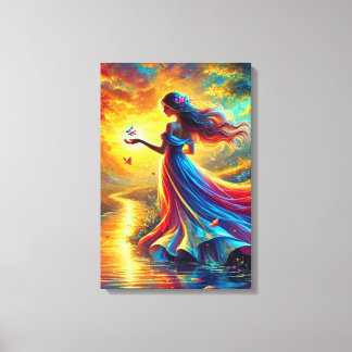 Goddess of Light – Fantasy Ched Canvas Print