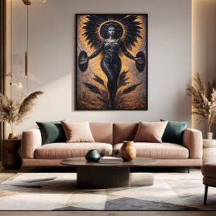 Goddess of Shadows Canvas Print