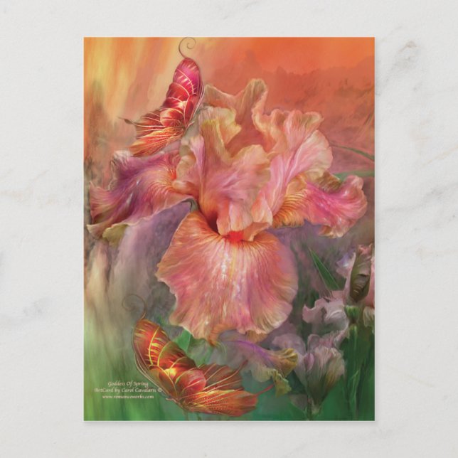 Goddess Of Spring Art Postcard (Front)