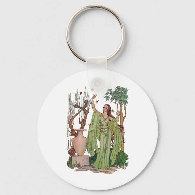 Goddess of Spring Keychain (Front)