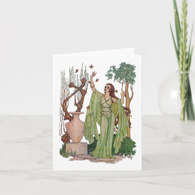 Goddess of Spring Notecard (Front)