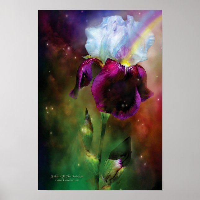 Goddess Of The Rainbow Art Poster/Print Poster (Front)