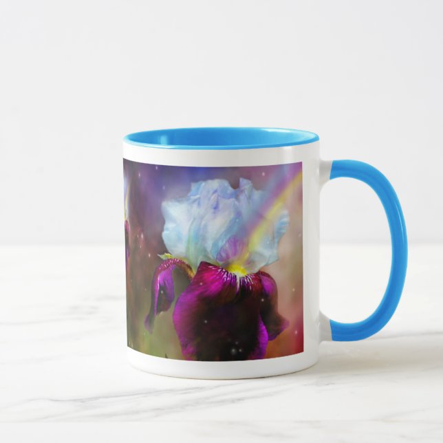 Goddess Of The Rainbow Iris Mug (Right)