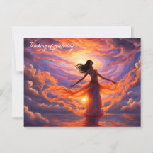 Goddess of the Sky Creating Light