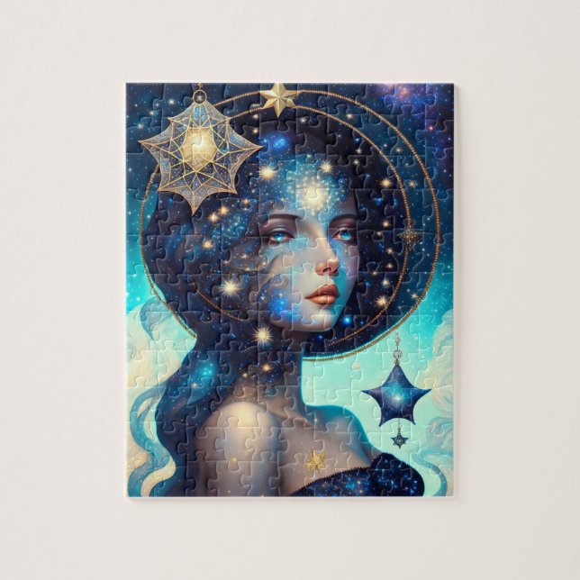 Goddess of the Stars Jigsaw Puzzle (Vertical)