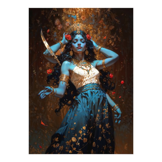 Goddess of Time Kali Photo Print (Front)