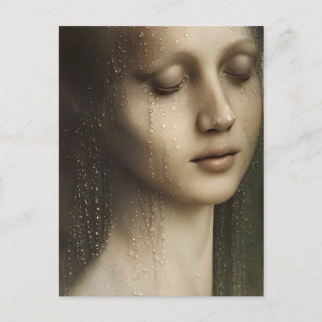 Goddess Out Of Water Postcard (Front)