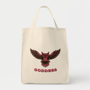 Goddess Owl Tote: The Ultimate Festival Accessory Tote Bag