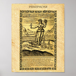 GODDESS PERSEPHONE POSTER