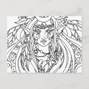 Goddess Postcard