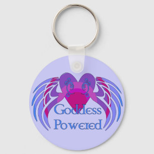Goddess Powered Key Ring
