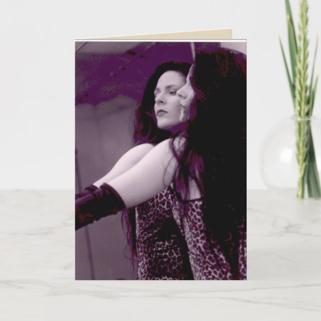 Goddess Rosemary Blessings! Card (Front)