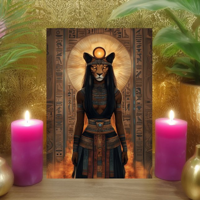 Goddess Sekhmet: Cleansing Meditation Altar Card (Creator Uploaded)