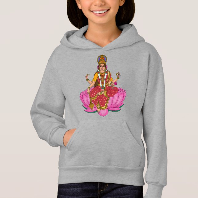 Goddess Siddhidatri Hoodie (Front)