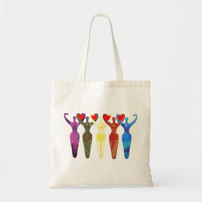 Goddess Sisterhood tote Bag (Front)